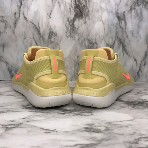 NEW Nike Free Run 2018 Summer Lemon Wash - Picture 4 of 7
